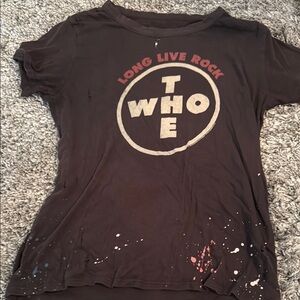 Chaser Black 'Long Live Rock' Graphic Tee